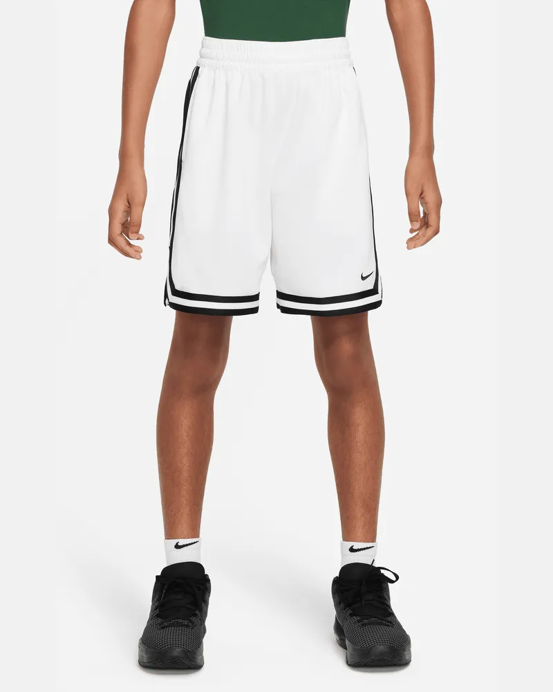 Nike Dri-FIT DNA Basketballshorts für ältere Kinder (Jungen) - Weiß Weiß