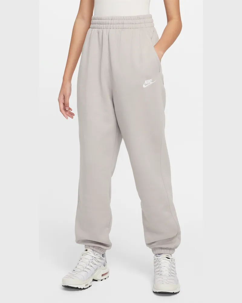 Nike Sportswear Club Fleece lockere Hose (ältere Kinder) - Grau Grau