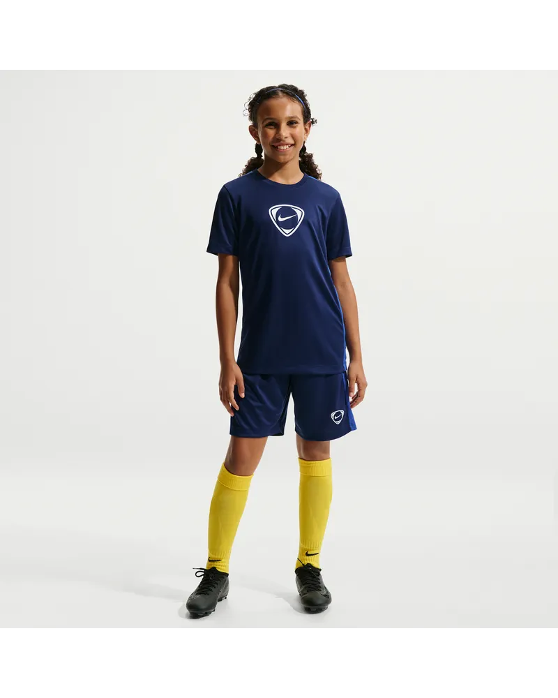 Nike Academy+ Dri-FIT Fußballshorts (ältere Kinder) - Blau Blau