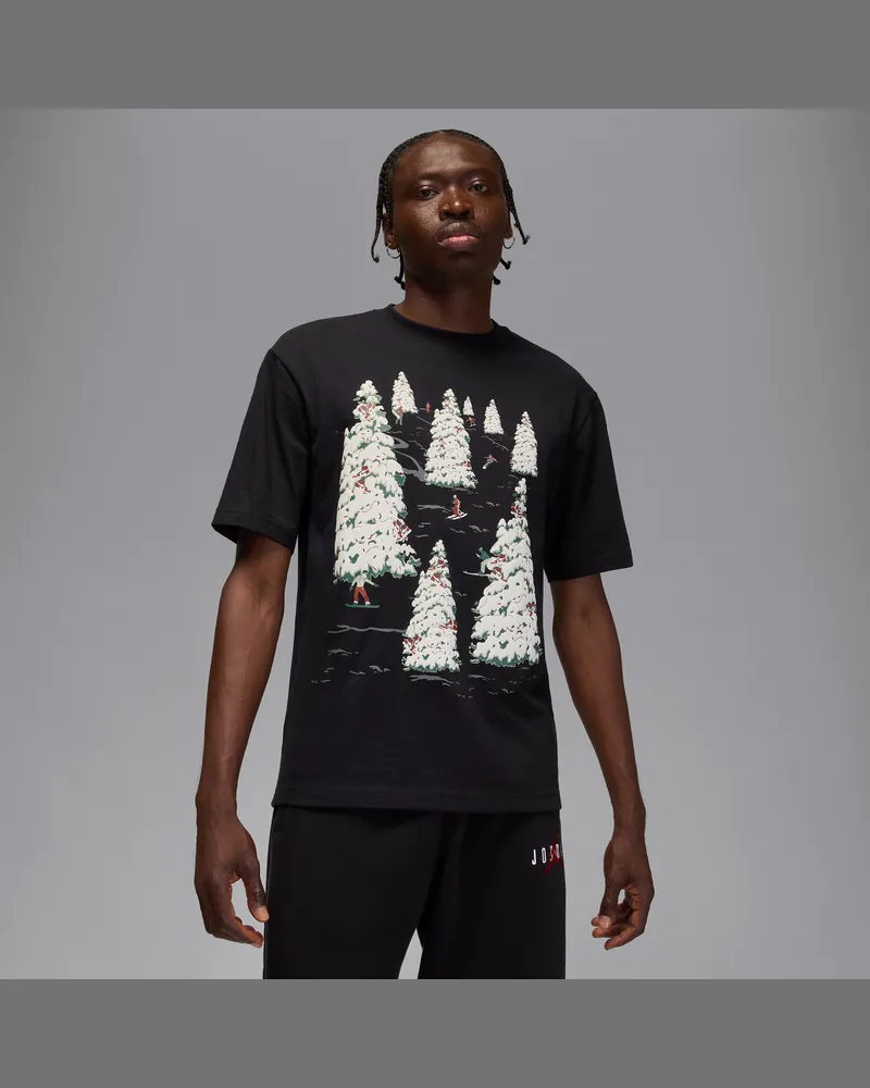 Jordan Brooklyn T-Shirt (Herren) - Schwarz Schwarz