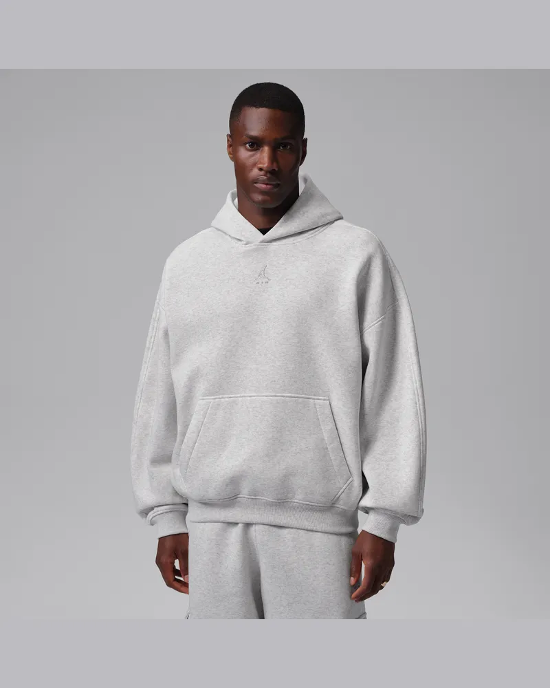 Jordan Brooklyn Oversize-Hoodie aus Fleece (Herren) - Grau Grau