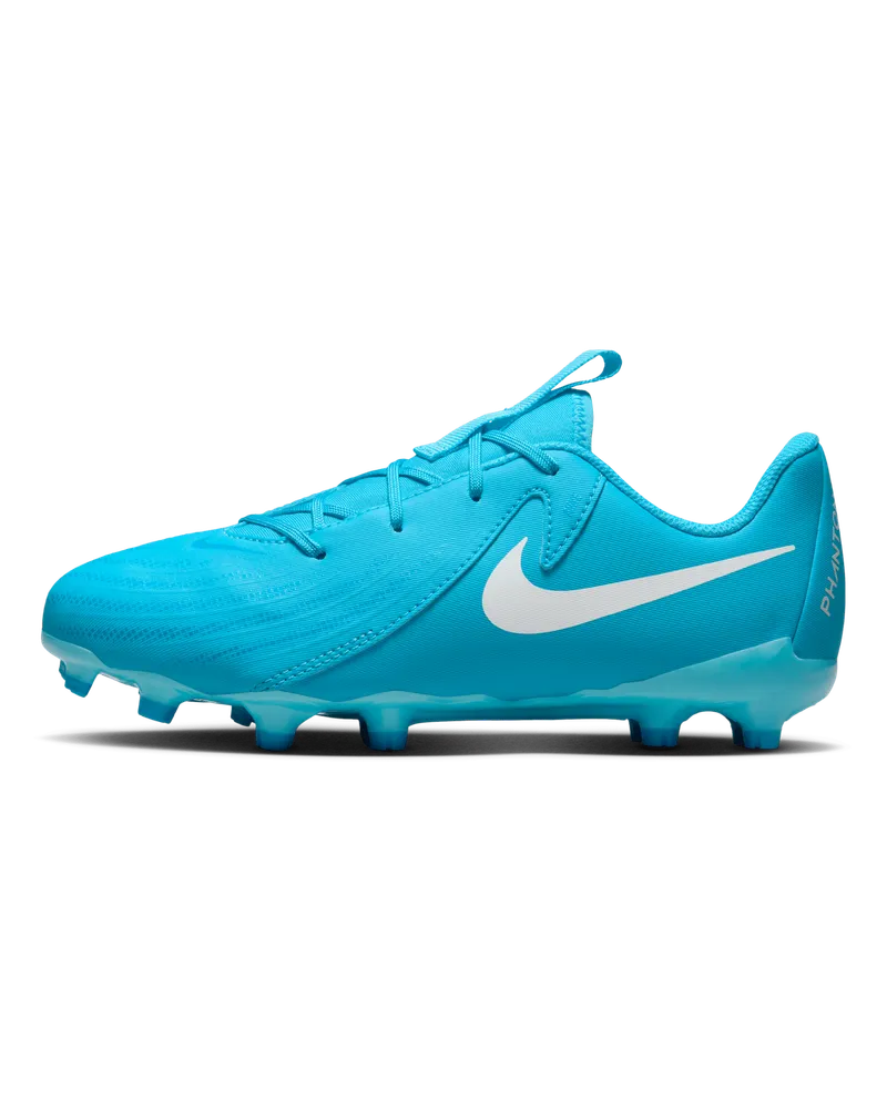 Nike Jr. Phantom GX 2 Academy MG Low-Top-Fußballschuh für jüngere/ältere Kinder - Blau Blau