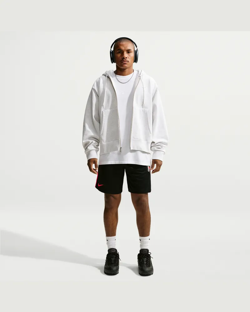 Nike Beşiktaş J.K.  Fußballshorts aus Strickmaterial (Herren) - Schwarz Schwarz