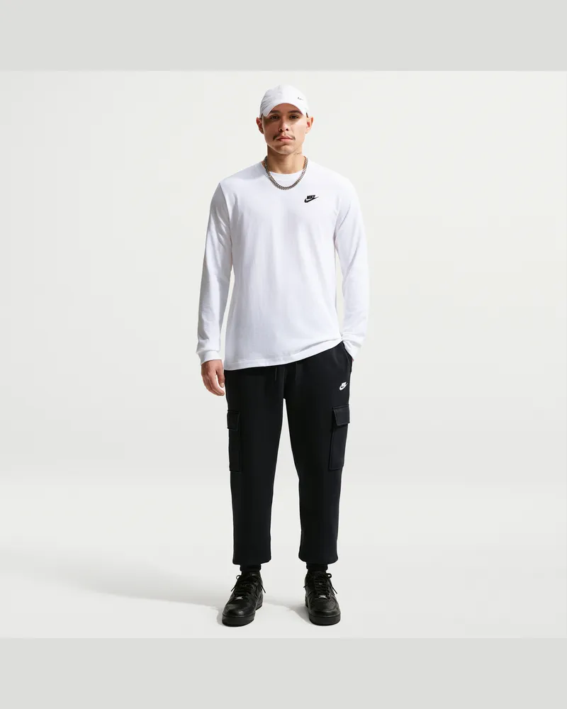 Nike Club Fleece-Cargohose (Herren) - Schwarz Schwarz