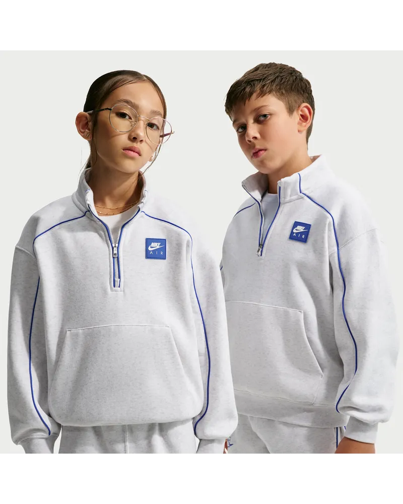 Nike Air Oberteil mit Viertelreißverschluss (ältere Kinder) - Braun Braun