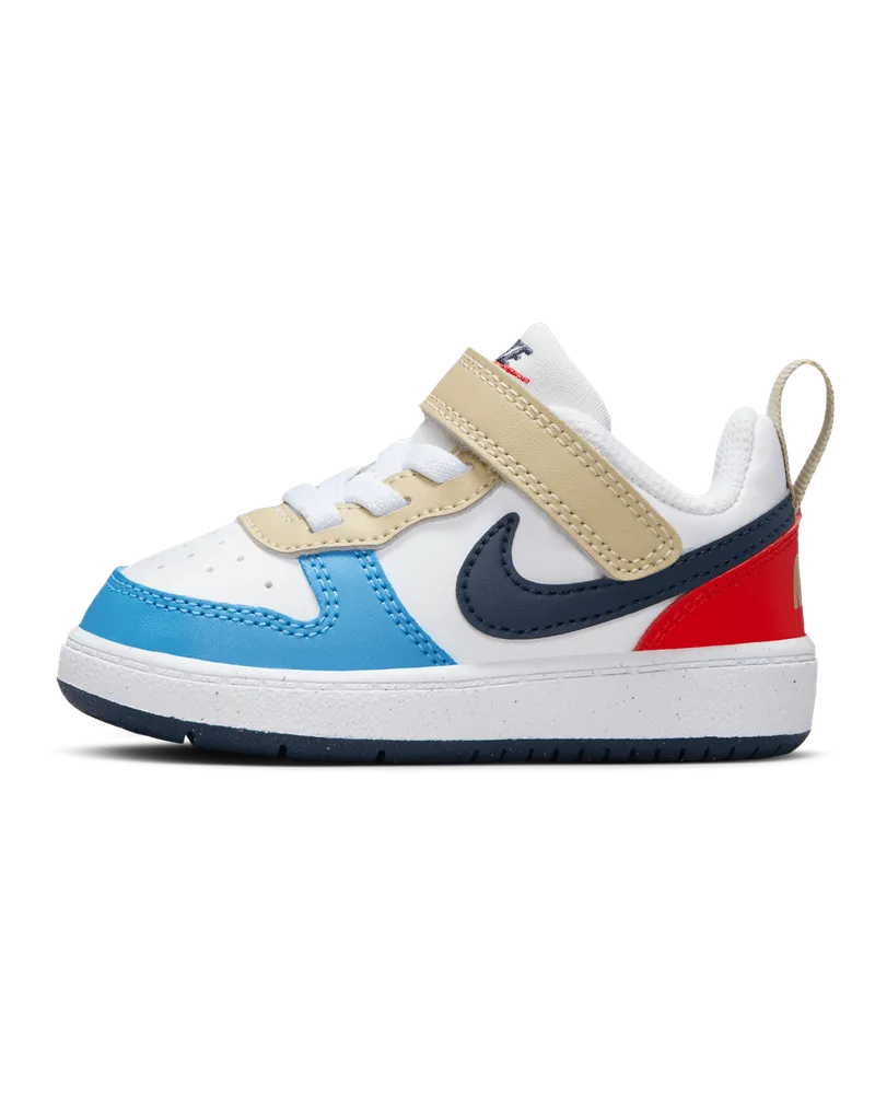 Nike Court Borough Low Recraft Schuh für Babys und Kleinkinder - Weiß Weiß