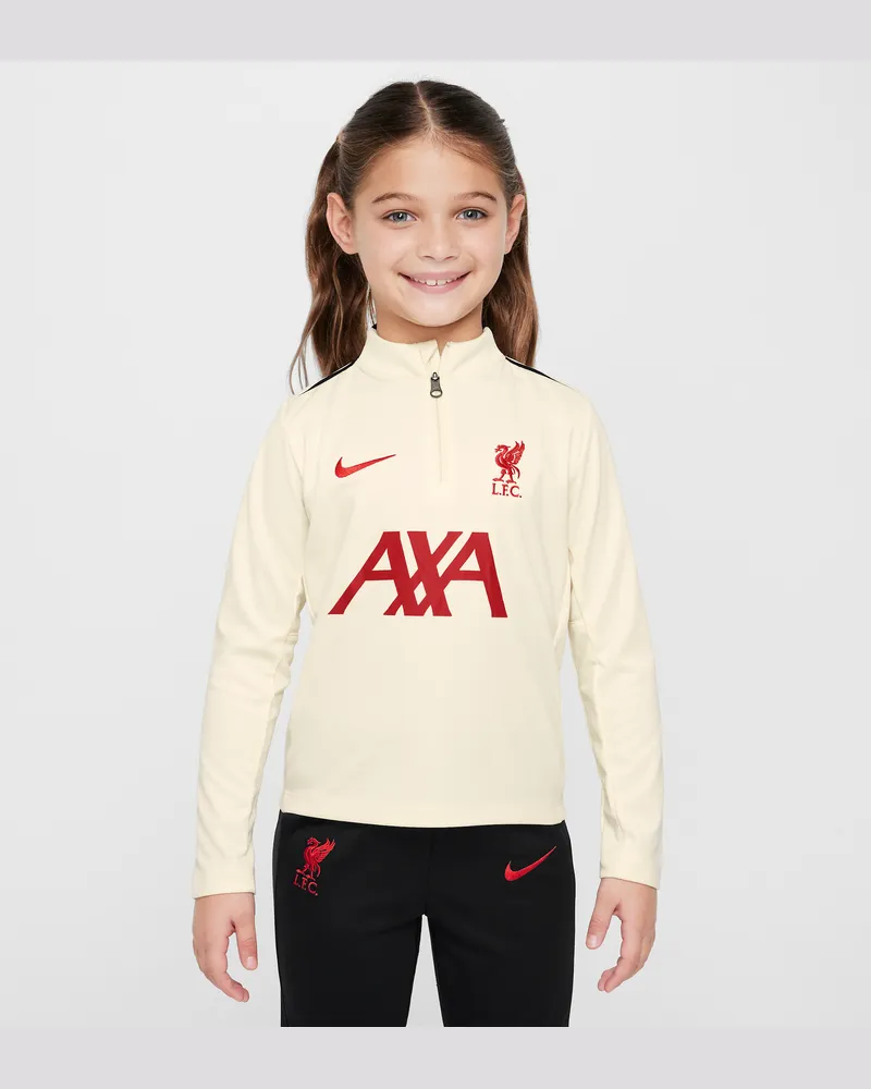 Nike FC Liverpool Academy Pro Special Edition  Dri-FIT-Fußball-Trainingsoberteil (jüngere Kinder) - Weiß Weiß