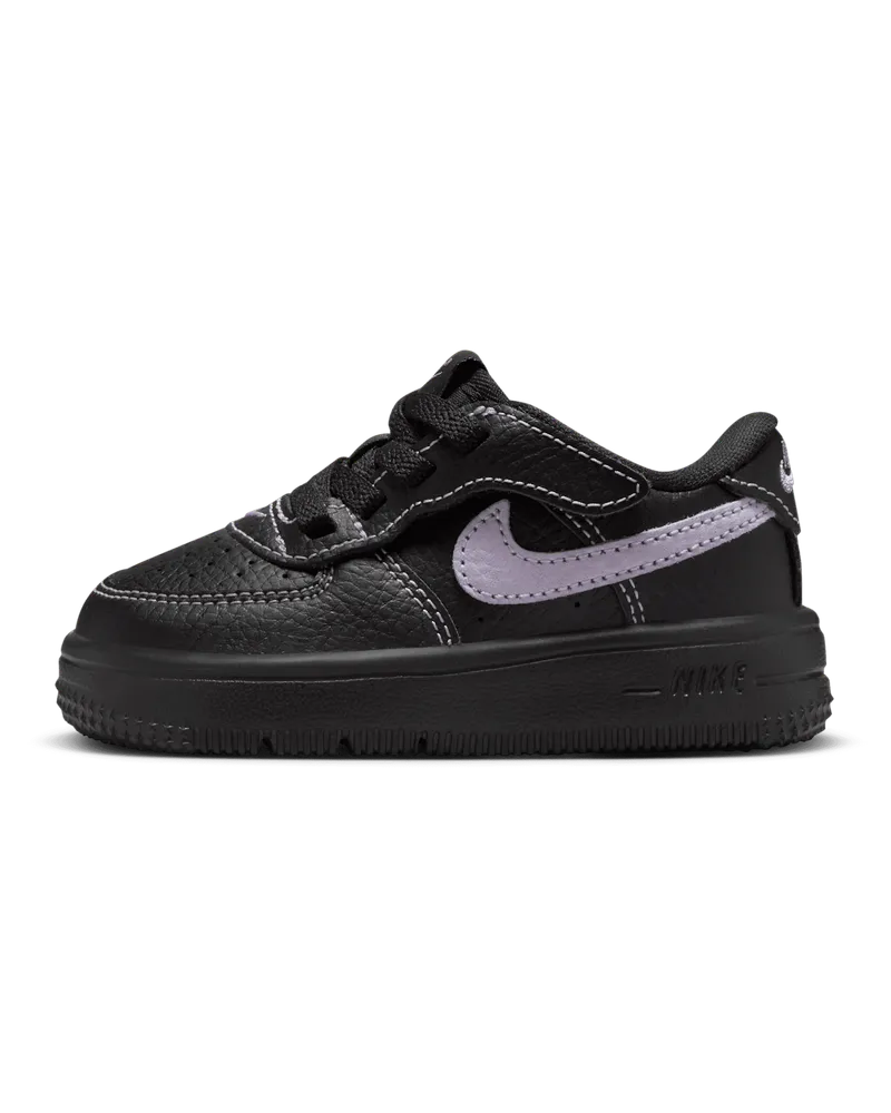 Nike Force 1 Low LV8 EasyOn Schuh (Babys/Kleinkinder) - Schwarz Schwarz