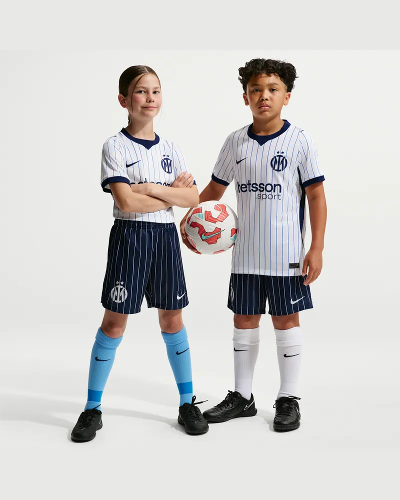 Nike Inter Mailand 2026/27 Stadium Away  Dri-FIT Replika-Fußballshorts (ältere Kinder) - Blau Blau