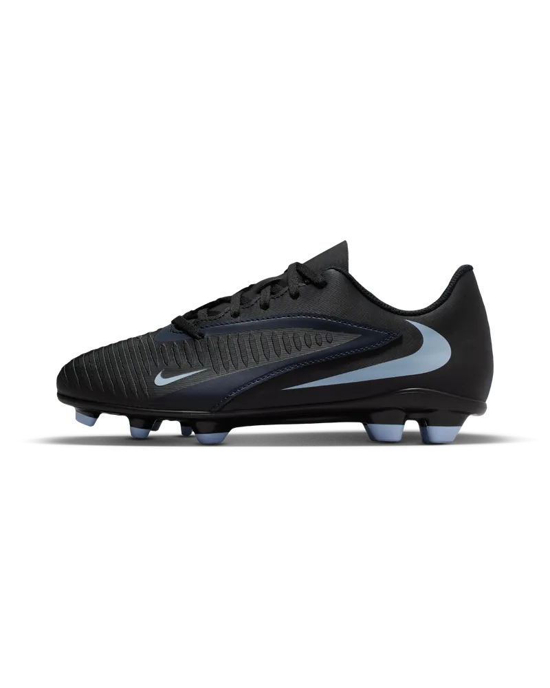 Nike Jr. Phantom 6 Low Club Fußballschuh für verschiedene Böden (ältere Kinder) - Schwarz Schwarz