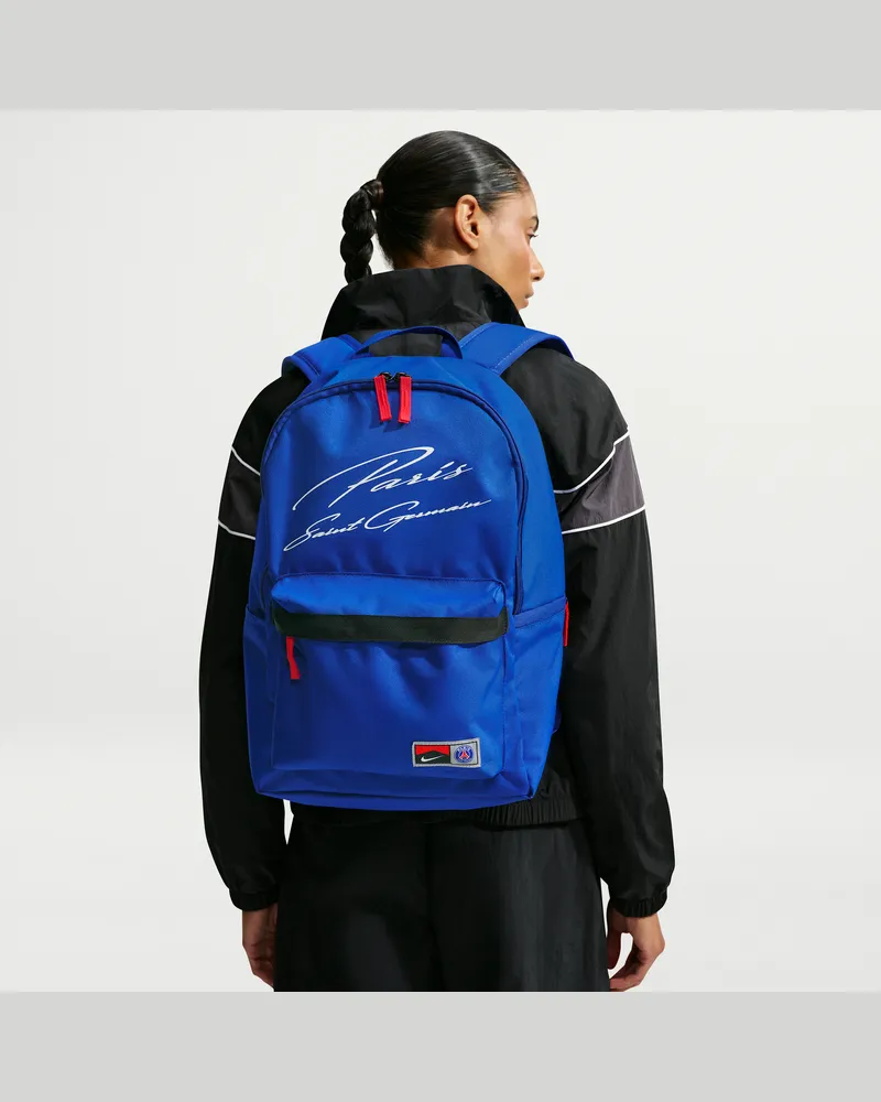 Nike Paris Saint-Germain 25/26  Heritage Rucksack - Blau Blau