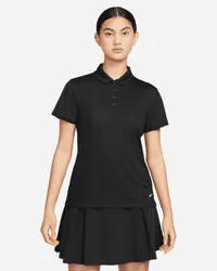 Nike Dri-FIT Victory Golf-Poloshirt für Damen - Schwarz Schwarz