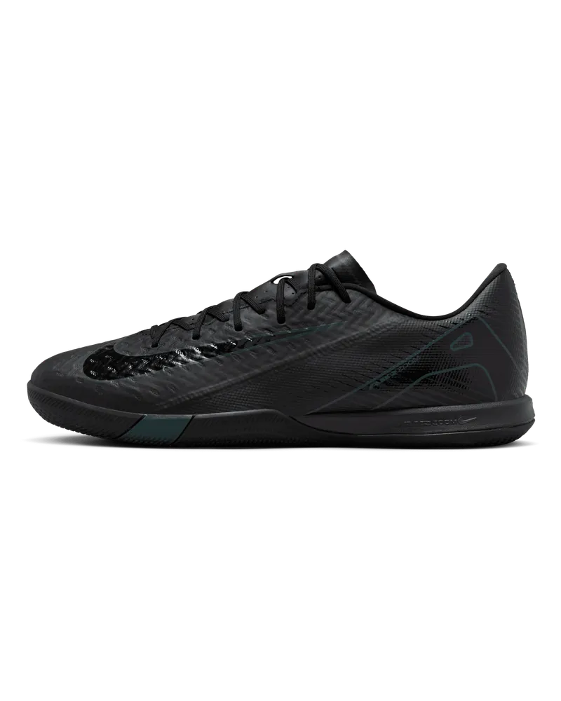 Nike Mercurial Vapor 16 Academy IC Low-Top-Fußballschuh - Schwarz Schwarz