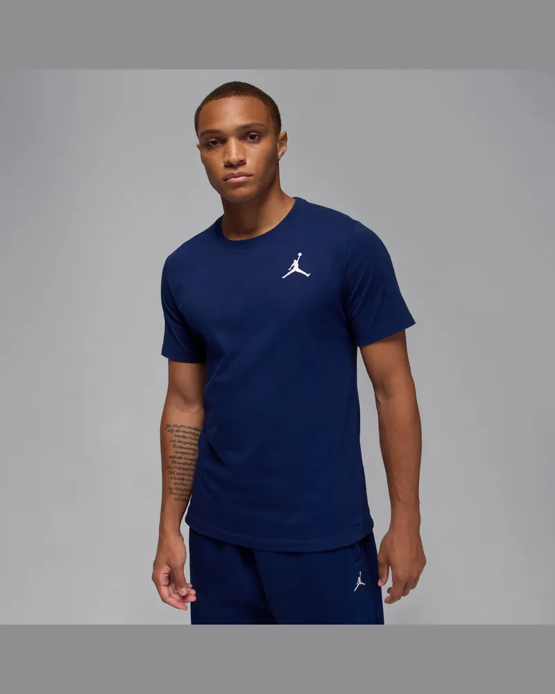 Jordan Jumpman Kurzarm-T-Shirt für Herren - Blau Blau