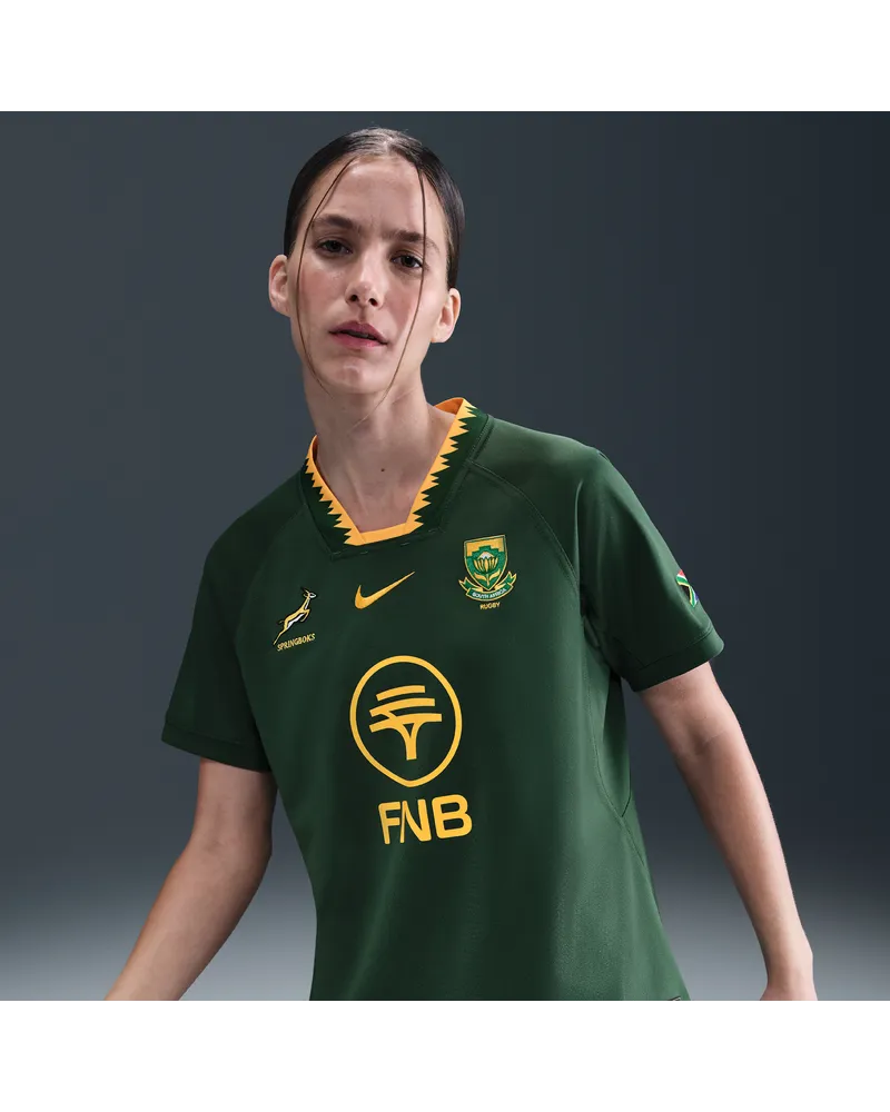 Nike Springboks 2025/26 Stadium Home  Rugby Replika-Heimtrikot (Damen) - Grün Grün