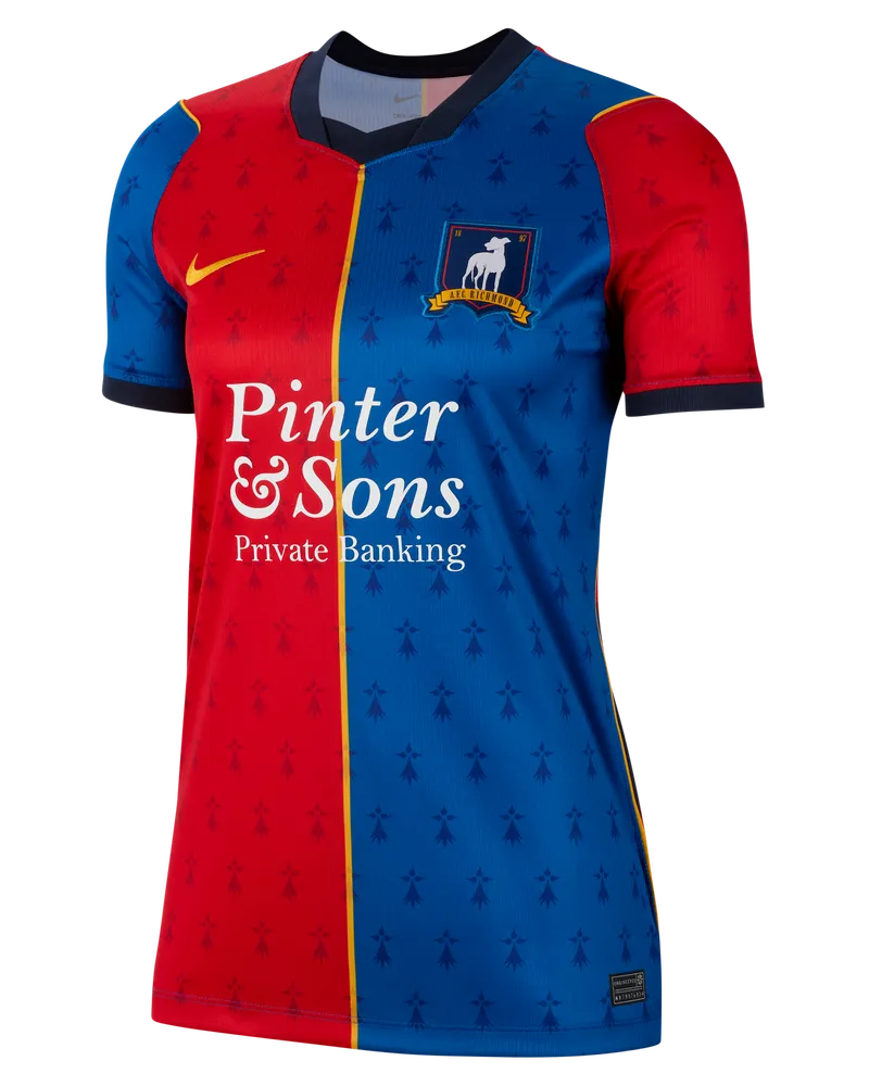 Nike AFC Richmond 2026 Stadium Home  Dri-FIT Replika-Fußballtrikot (Damen) - Blau Blau