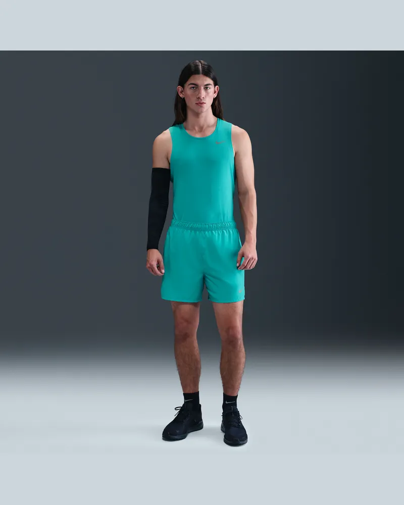 Nike Challenger Dri-FIT-Laufshorts mit Futter für Herren (ca. 12,5 cm) - Grün Grün