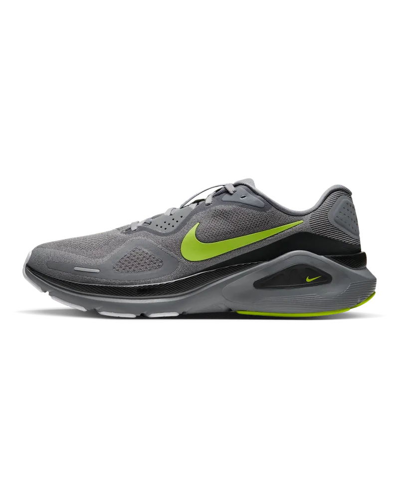 Nike Structure 26 Straßenlaufschuh (Herren) - Grau Grau