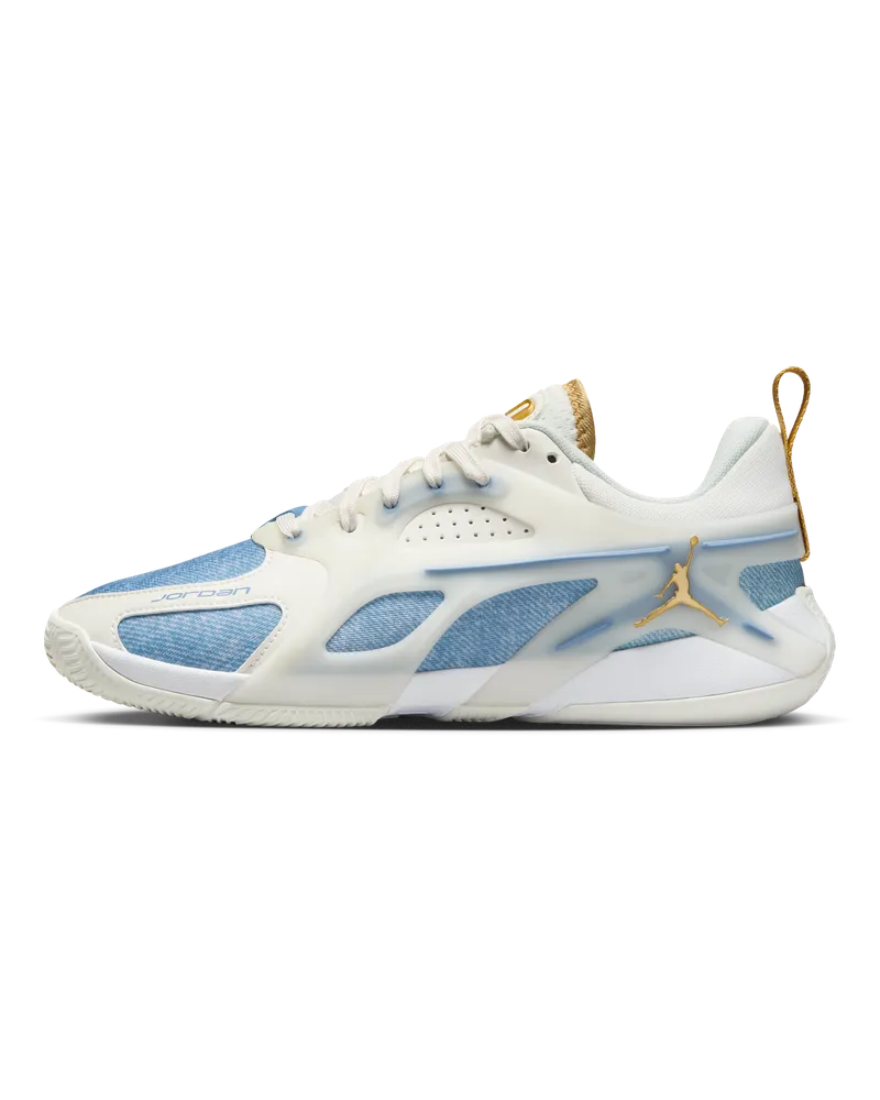 Jordan Heir Series "Denim and Gold" Basketballschuh (Damen) - Weiß Weiß