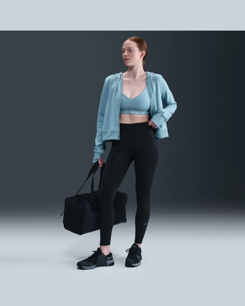 Nike One Therma-FIT Leggings in voller Länge mit hohem Bund (Damen) - Schwarz Schwarz