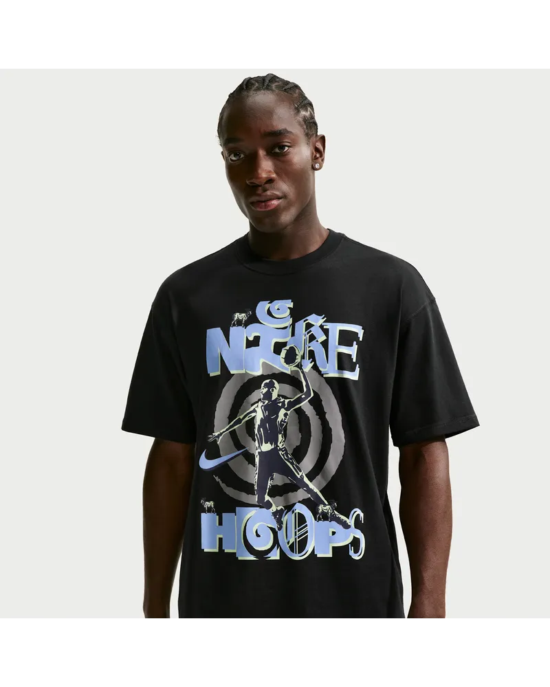 Nike Basketball-T-Shirt (Herren) - Schwarz Schwarz