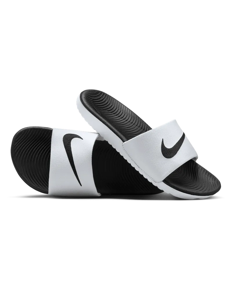 Nike Kawa Badeslipper jüngere/ältere Kinder - Weiß Weiß