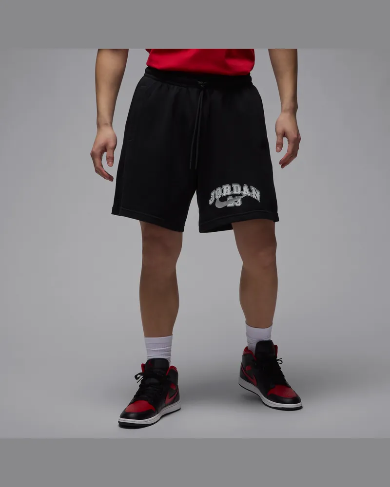 Jordan MVP French-Terry-Shorts (Herren) - Schwarz Schwarz