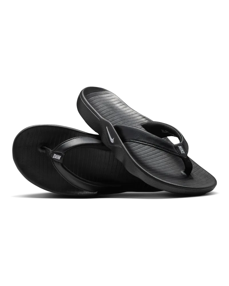 Nike Marina Slides (Damen) - Schwarz Schwarz