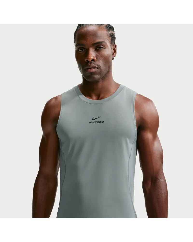 Nike Pro Dri-FIT Trainings-Tanktop (Herren) - Grau Grau