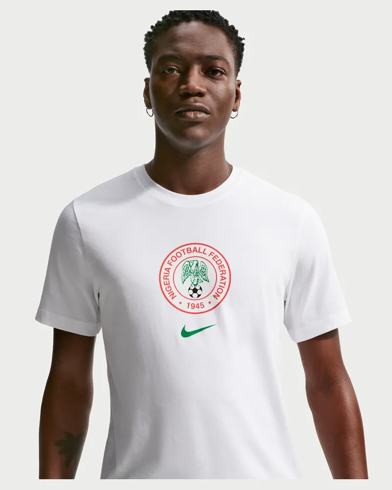 Nike Nigeria  Football T-Shirt (Herren) - Weiß Weiß