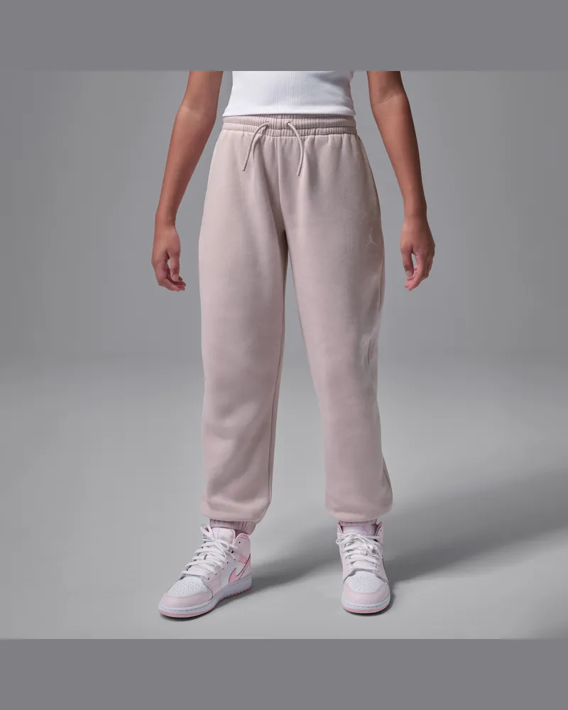 Jordan Brooklyn Fleece-Hose (ältere Kinder) - Pink Pink