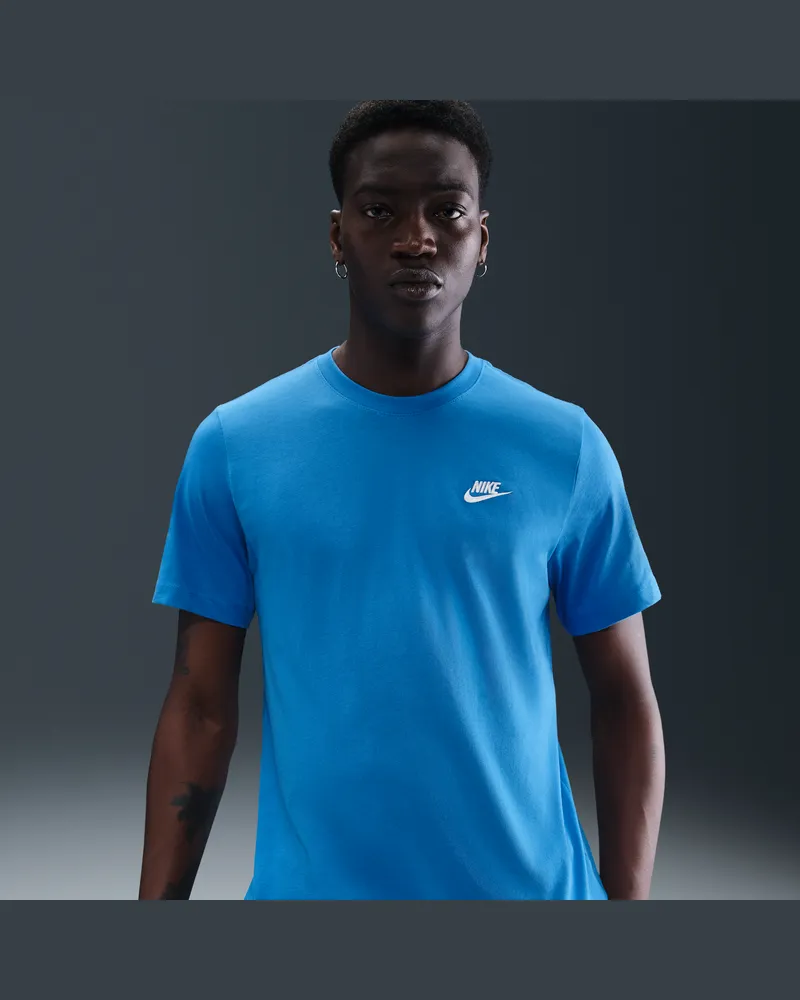 Nike Sportswear Club Herren-T-Shirt - Blau Blau