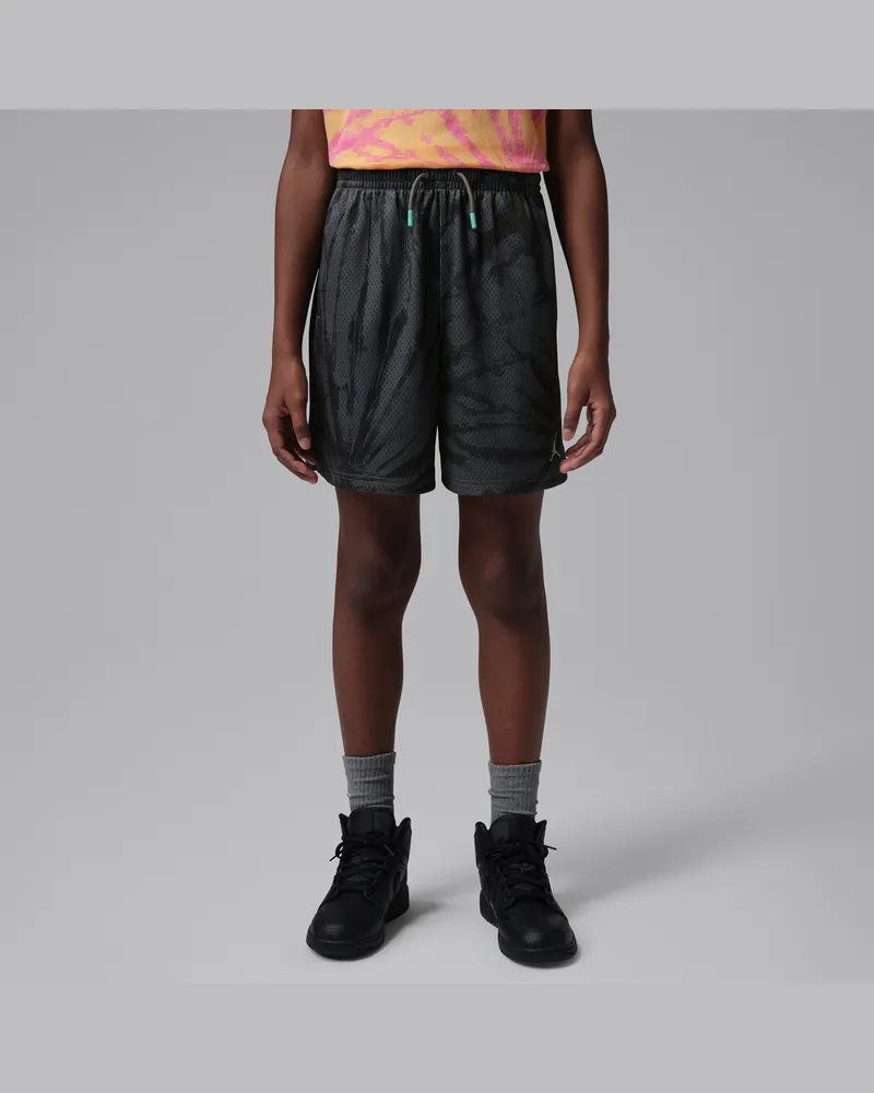 Jordan Tie-Dye Mesh-Shorts (ältere Kinder) - Grau Grau