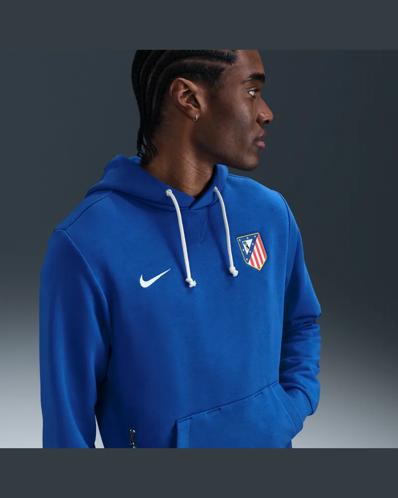 Nike Atlético Madrid Standard Issue  Dri-FIT Fußball-Hoodie (Herren) - Blau Blau