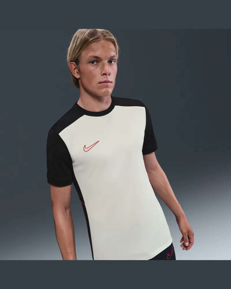 Nike Academy Dri-FIT Kurzarm-Fußballoberteil (Herren) - Weiß Weiß