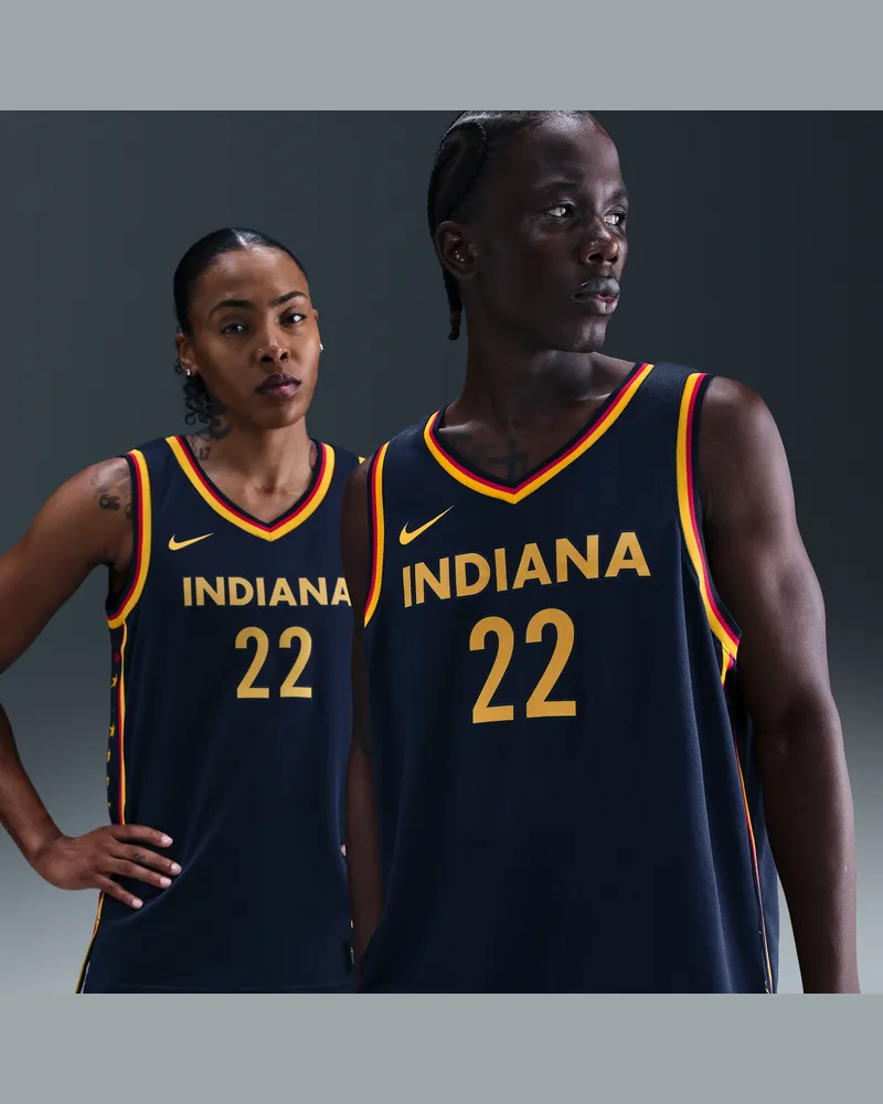 Nike Caitlin Clark Indiana Fever Explorer Edition  Dri-FIT WNBA Victory Jersey - Blau Blau