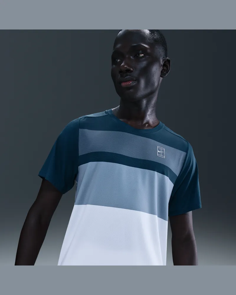 Nike Court Advantage Tennisshirt (Herren) - Blau Blau