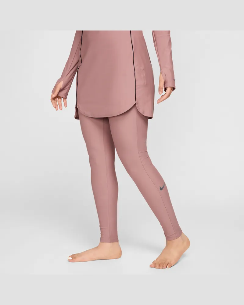 Nike Swim Victory Damen-Leggings mit schmaler Passform - Lila Lila
