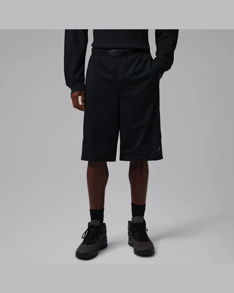 Jordan Brooklyn Mesh Cat Scratch Shorts (Herren) - Schwarz Schwarz