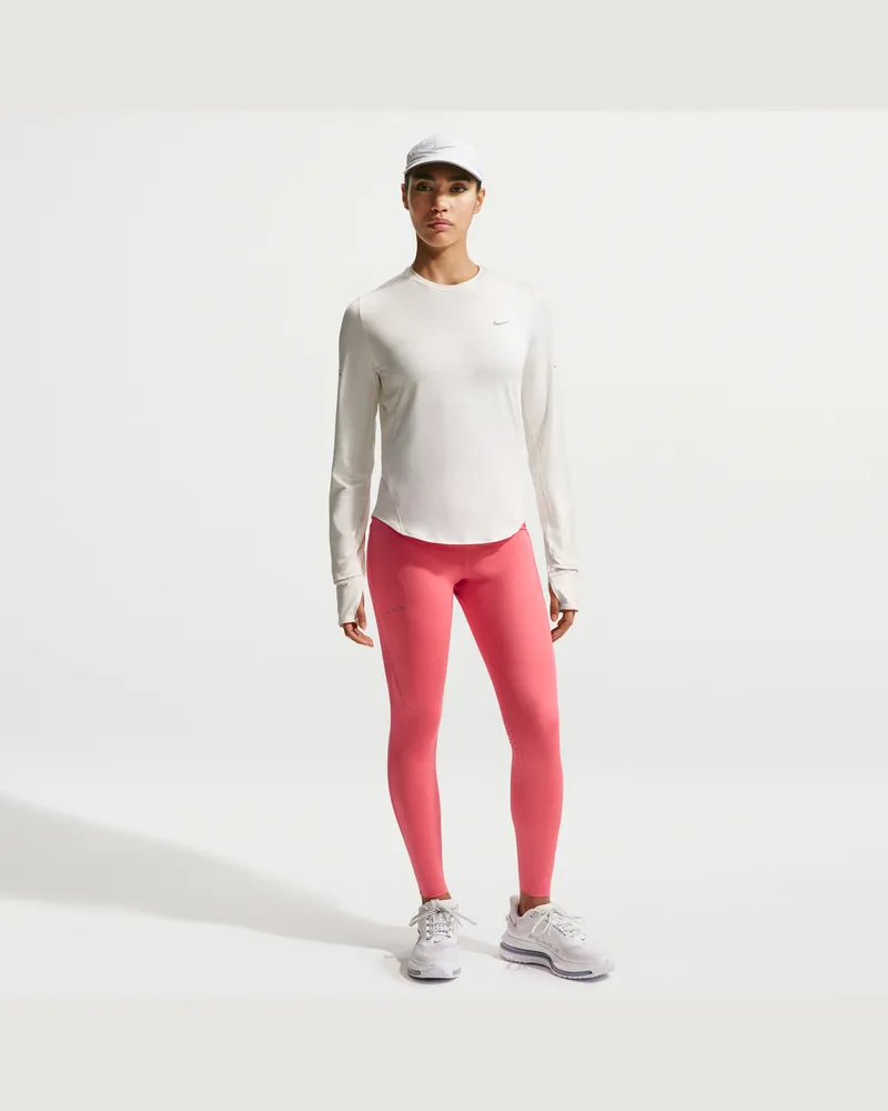 Nike Swift 7/8-Lauf-Leggings mit hohem Bund und Taschen (Damen) - Pink Pink