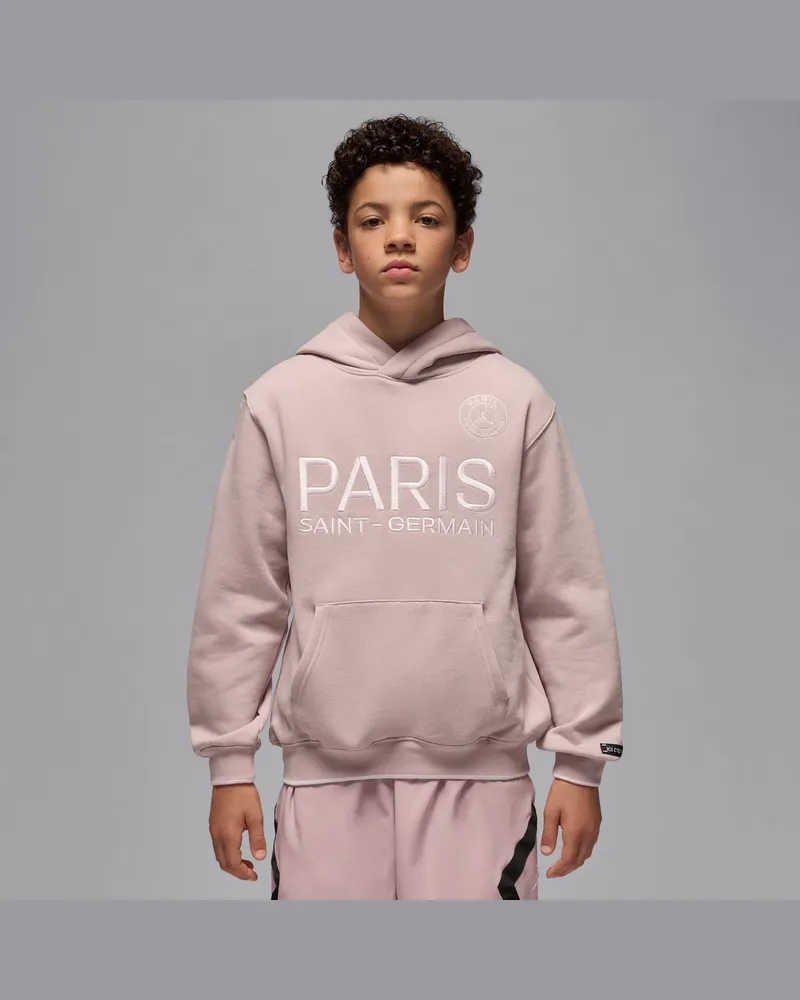 Jordan Paris Saint-Germain Statement Fleece-Hoodie (ältere Kinder, Jungen) - Pink Pink