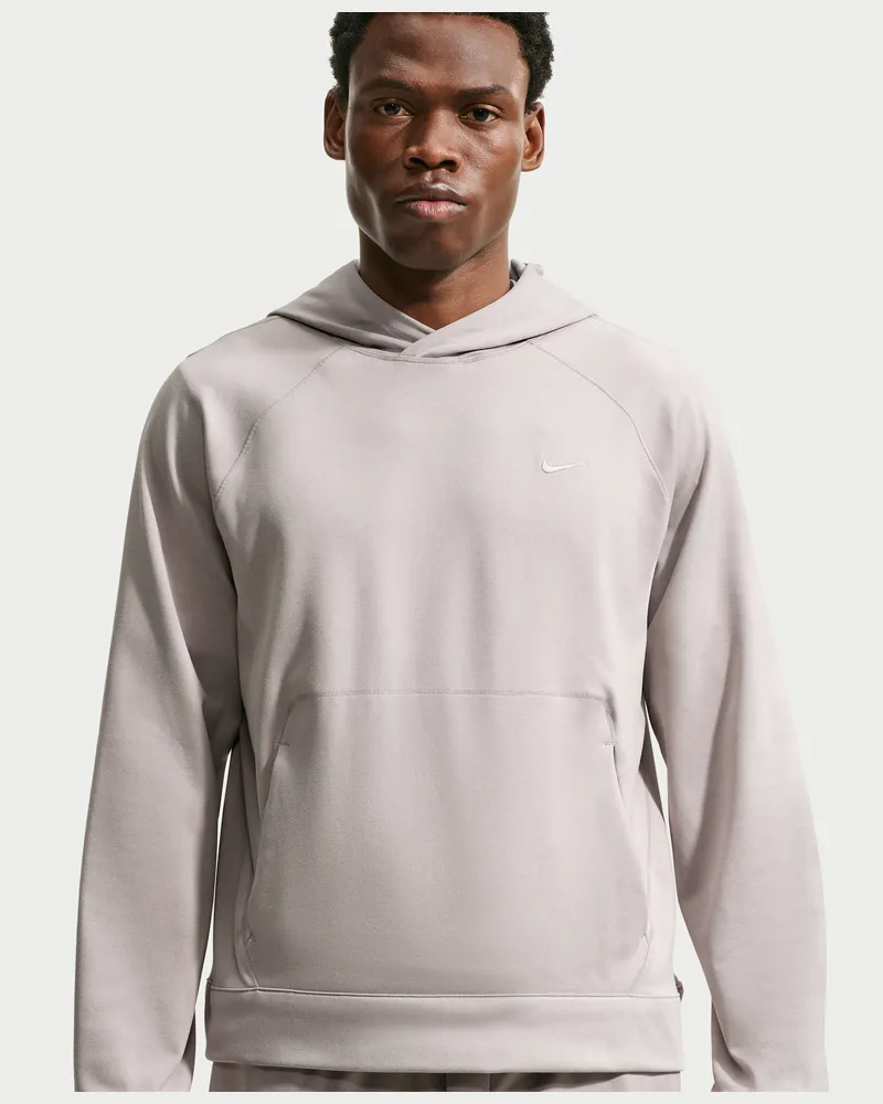Nike Primary NanoKnit Performance-Hoodie mit Dri-FIT-Technologie und UV-Schutz für Herren - Braun Braun