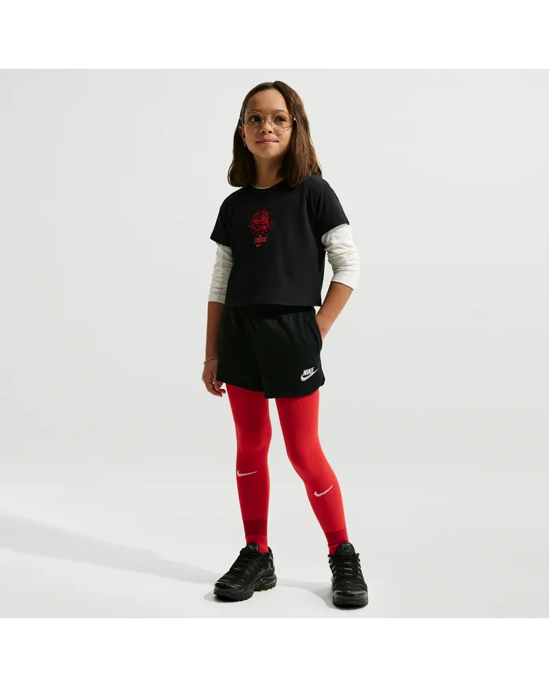 Nike Jersey-Shorts für ältere Kinder (Mädchen) - Schwarz Schwarz
