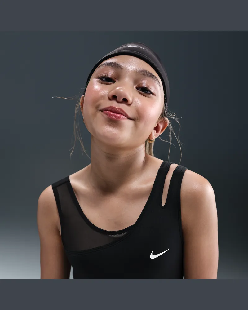 Nike Dri-FIT Bodysuit (Mädchen) - Schwarz Schwarz