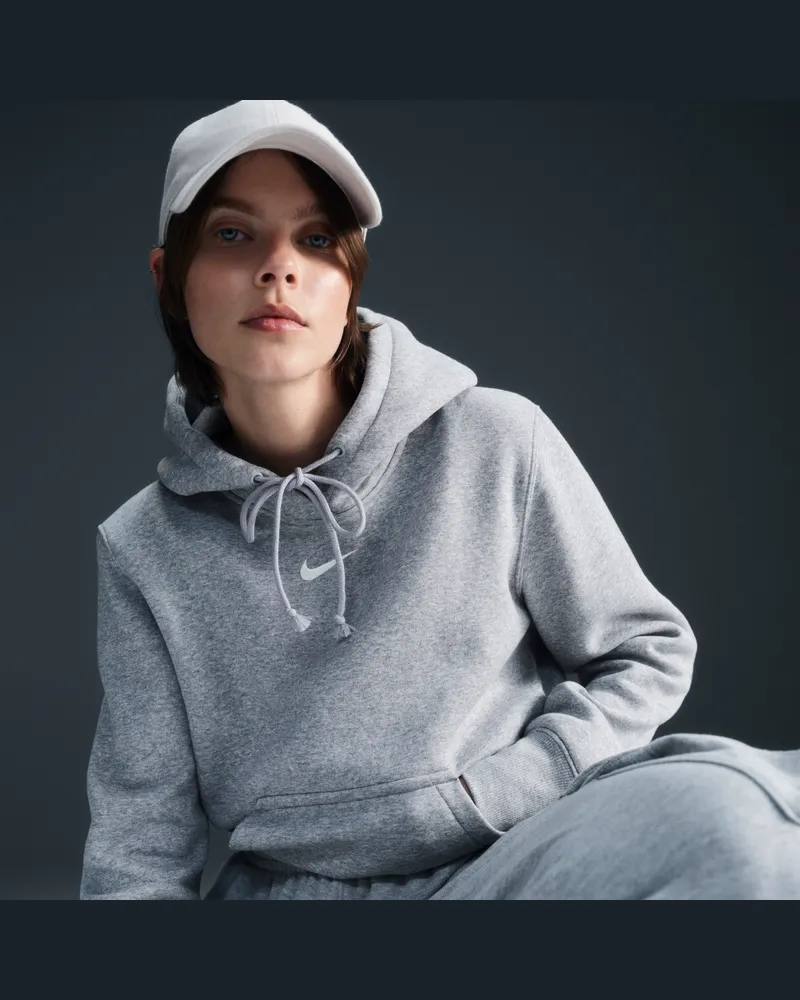 Nike Sportswear Phoenix Fleece Hoodie für Damen - Grau Grau
