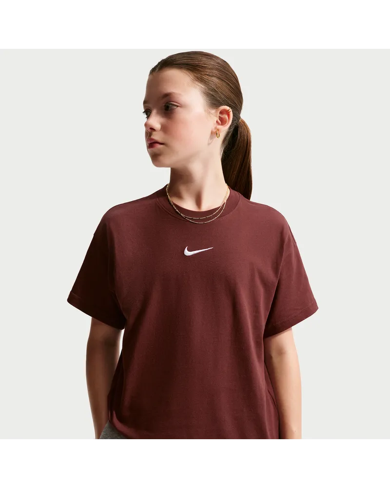 Nike Essential T-Shirt (ältere Kinder, Mädchen) - Lila Lila
