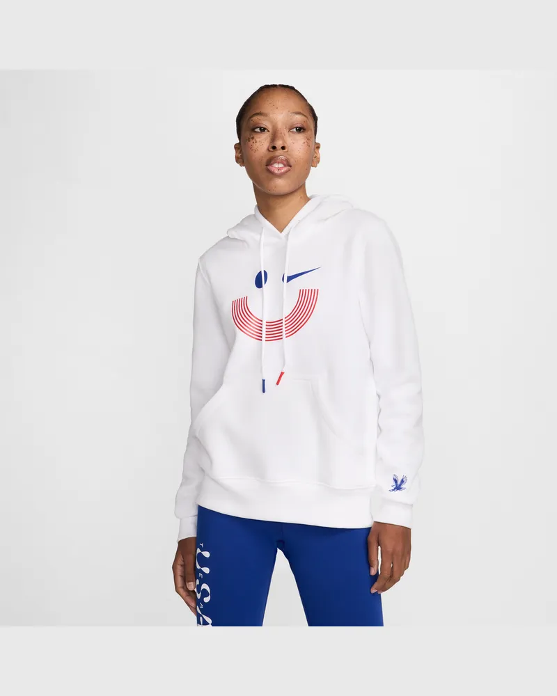 Nike USA Phoenix Fleece  Hoodie (Damen) - Weiß Weiß