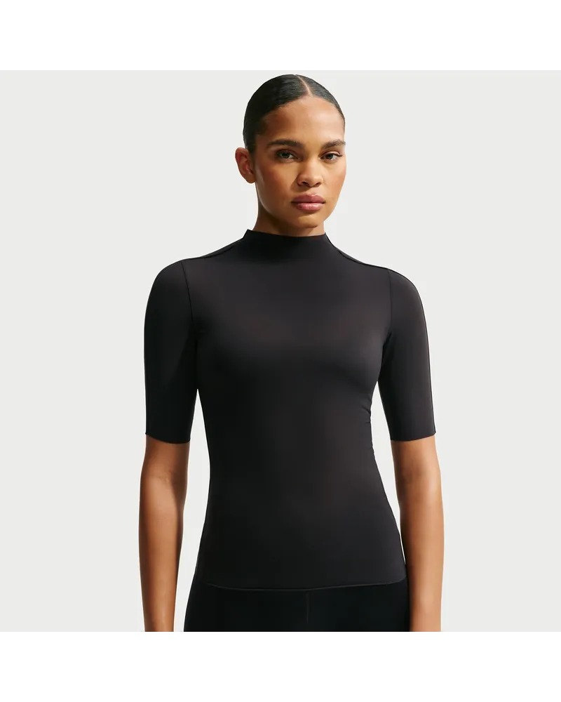 Nike SKIMS Weightless Kurzarm-T-Shirt (Damen) - Schwarz Schwarz