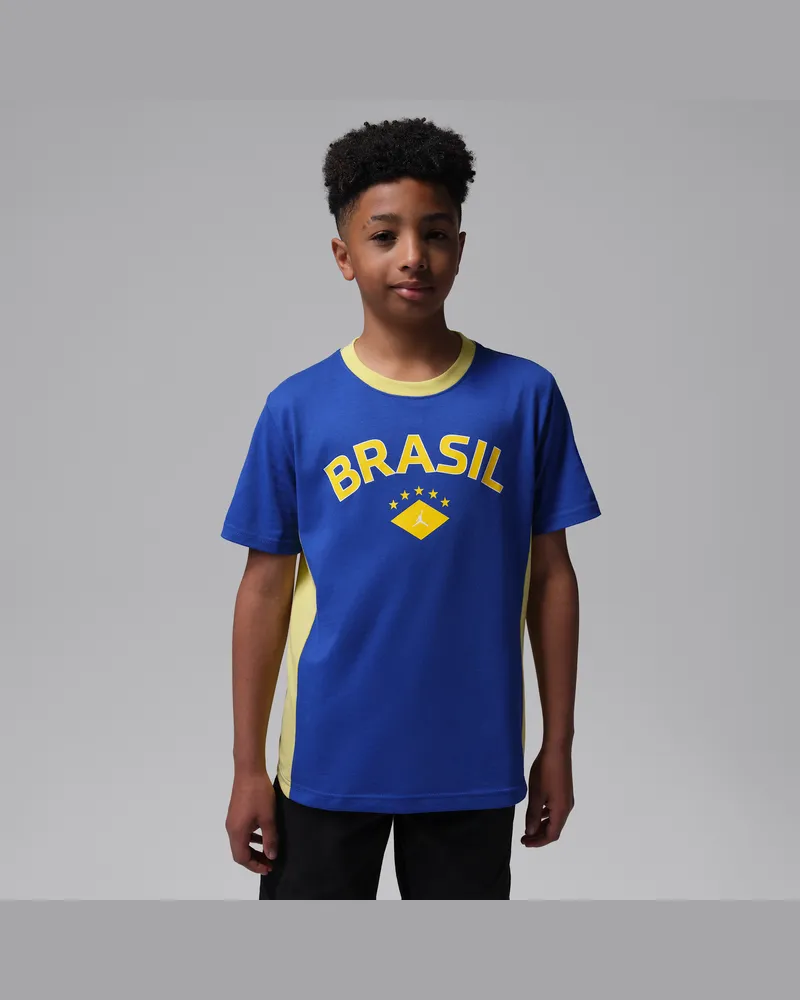 Jordan Brasilien T-Shirt mit Grafik (ältere Kinder) - Blau Blau