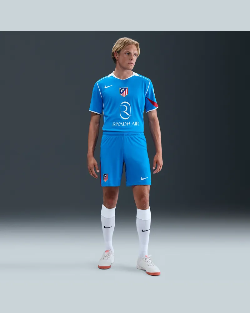 Nike Atlético Madrid 2025/26 Stadium Third  Dri-FIT Total 90 Replika-Fußballshorts (Herren) - Blau Blau